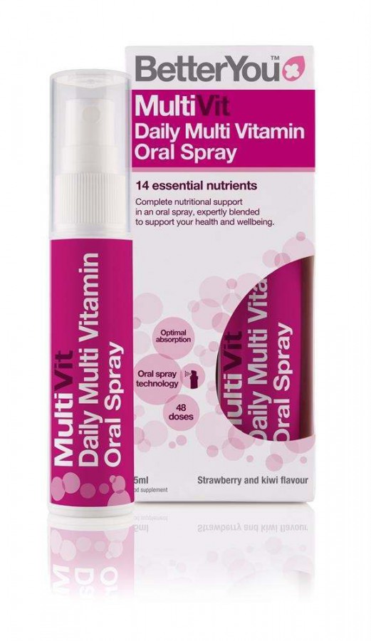 BetterYou MultiVit Daily Multivitamin Oral Spray 25ml