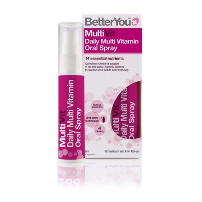 BetterYou MultiVit Daily Multivitamin Oral Spray 25ml