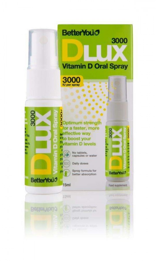 BetterYou DLux 3000 Oral Vitamin D3 Spray 15ml