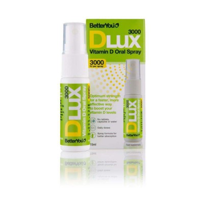 BetterYou DLux 3000 Oral Vitamin D3 Spray 15ml