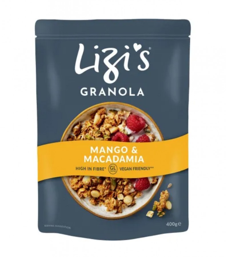 Lizi's Mango Macadamia Granola 400g