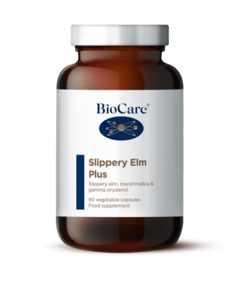 BioCare Slippery Elm Plus 90 Capsules