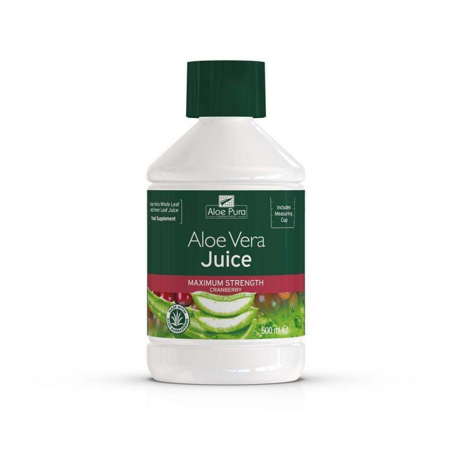 Aloe Pura Aloe Vera Cranberry Juice 500ml