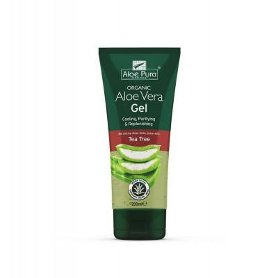 Aloe Pura Aloe Vera Gel with Tea Tree Oil 200ml