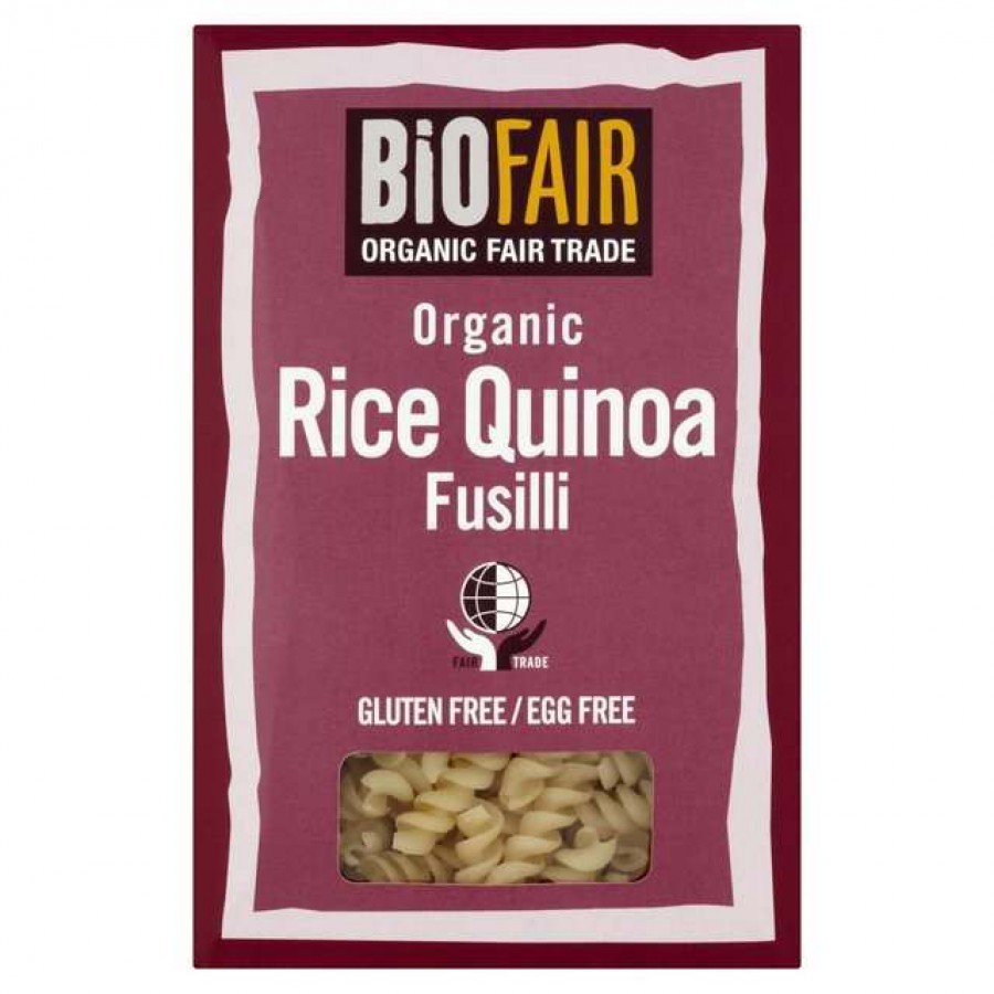 BiOFAIR Organic Gluten Free Rice Quinoa Fusilli Pasta 250g