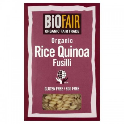 BiOFAIR Organic Gluten Free Rice Quinoa Fusilli Pasta 250g