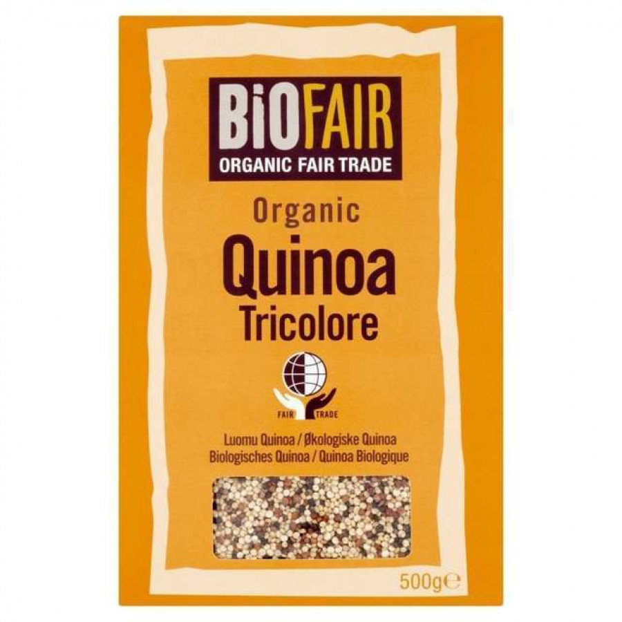 BiOFAIR Organic Quinoa Grain Tricolore 500g