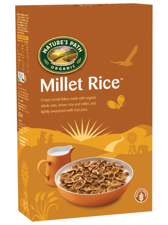 Nature's Path Organic Millet Rice Cereal 375g