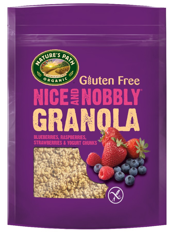 Nature's Path Nice & Nobbly Blueberry, Raspberry & Strawberry Granola 312g