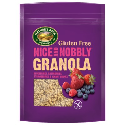 Nature's Path Nice & Nobbly Blueberry, Raspberry & Strawberry Granola 312g