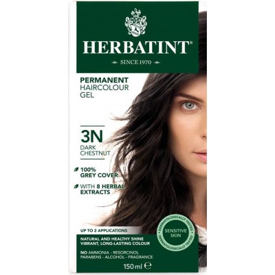 Herbatint Permanent Hair Colour 3N Dark Chestnut 150ml