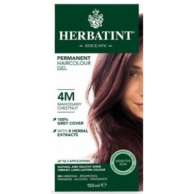 Herbatint Permanent Hair Colour 4M Mahogany Chestnut 150ml