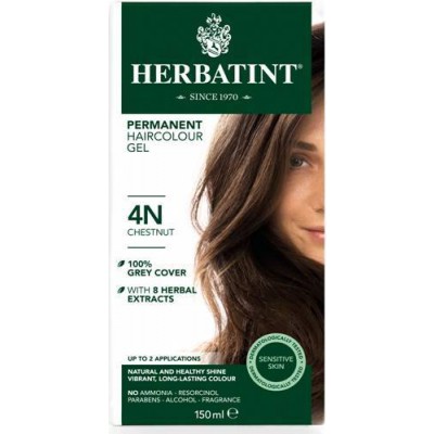 Herbatint Permanent Hair Colour 4N Chestnut 150ml