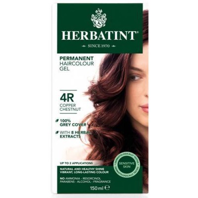 Herbatint Permanent Hair Colour 4R Copper Chestnut 150ml