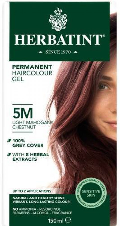 Herbatint Permanent Hair Colour 5M Light Mahogany Chestnut 150ml