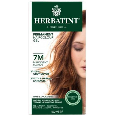 Herbatint Permanent Hair Colour 7M Mahogany Blonde 150ml