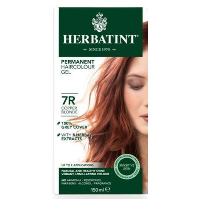 Herbatint Permanent Hair Colour 7R Copper Blonde 150ml