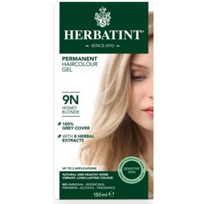 Herbatint Permanent Hair Colour 9N Honey Blonde 150ml