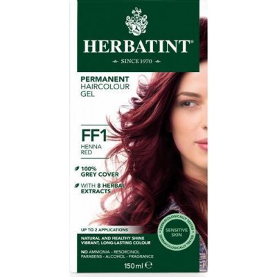 Herbatint Permanent Hair Colour FF1 Henna Red 150ml