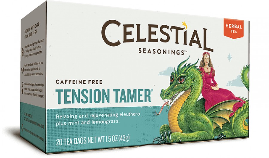 Celestial Seasonings Tension Tamer Herbal Tea 20 Bags