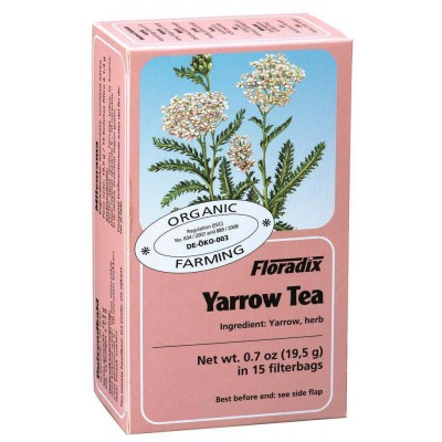 Floradix Organic Yarrow Herbal Tea 15 Bags