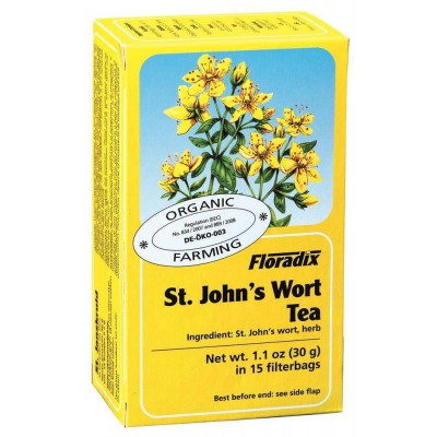 Floradix Organic St John's Wort Herbal Tea 15 Bags