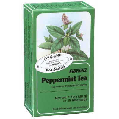 Floradix Organic Peppermint Herbal Tea 15 Bags