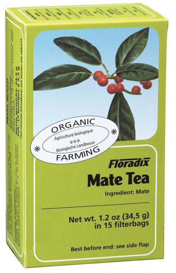 Floradix Organic Mate Herbal Tea 15 Bags