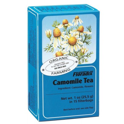 Floradix Organic Camomile Herbal Tea 15 Bags