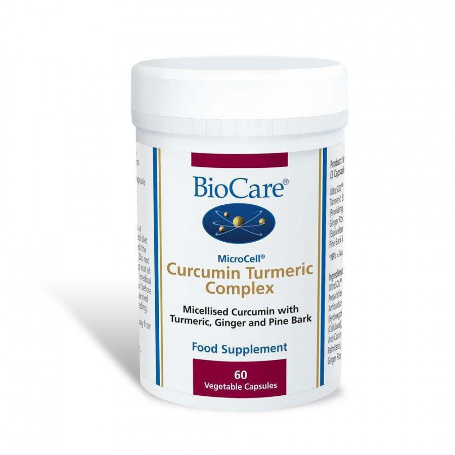 BioCare Microcell Curcumin Turmeric Plus 60 Capsules