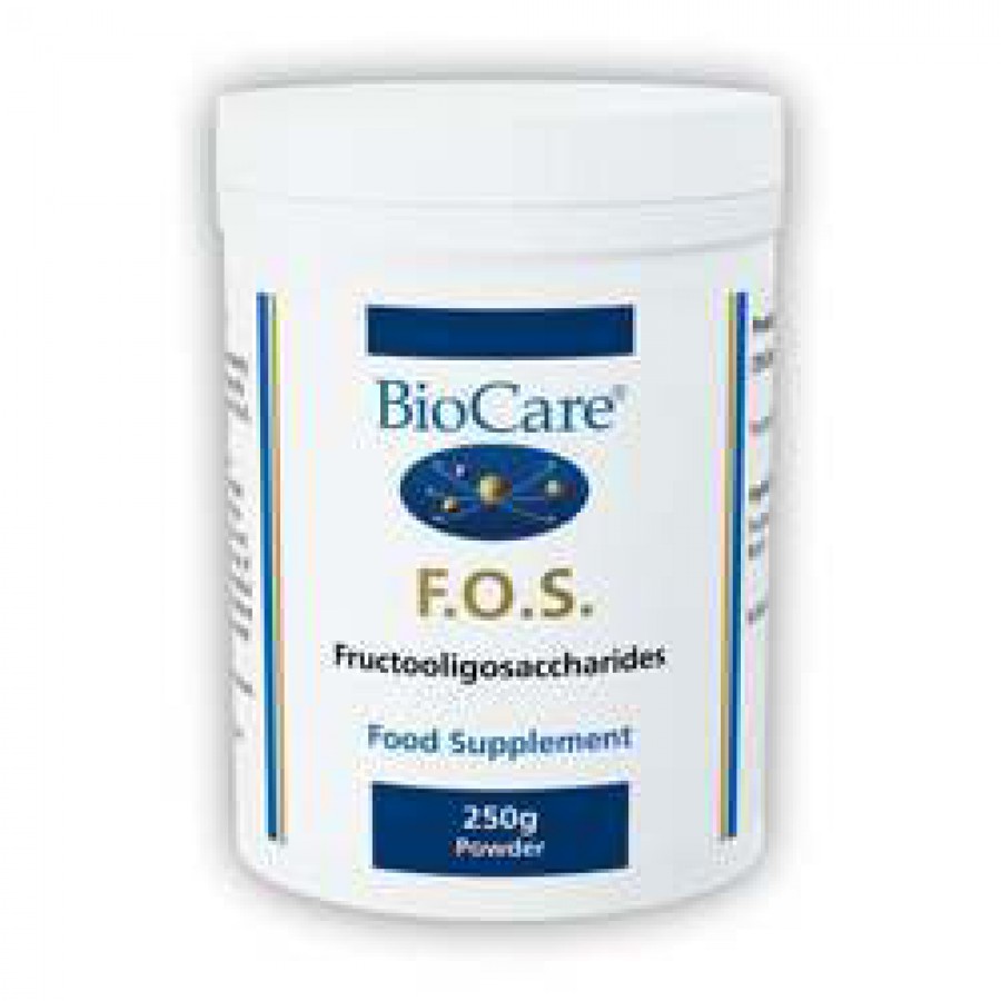 BioCare F.O.S. Fructooligosaccharide Powder 250g