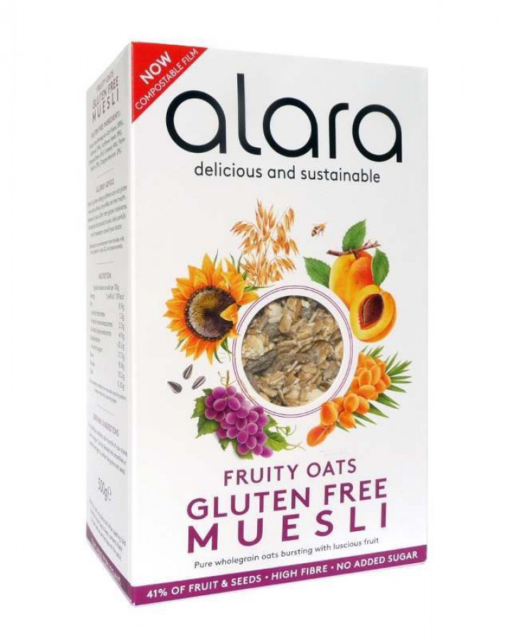 Alara Gluten Free Fruity Oats Muesli 500g