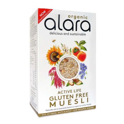 Alara Organic Gluten Free Active Muesli 250g