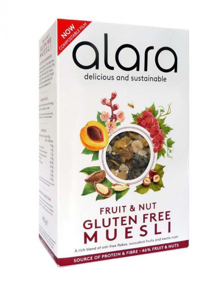 Alara Gluten Free Fruit & Nut Luxury Muesli 475g