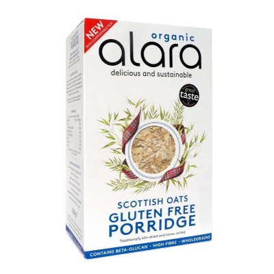 Alara Organic Gluten Free Scottish Oats Porridge 500g