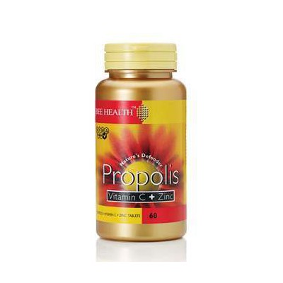 Bee Health Propolis with Vitamin C & Zinc 60 Capsules