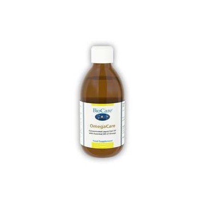 BioCare OmegaCare Liquid Fish Oil with Orange 225ml