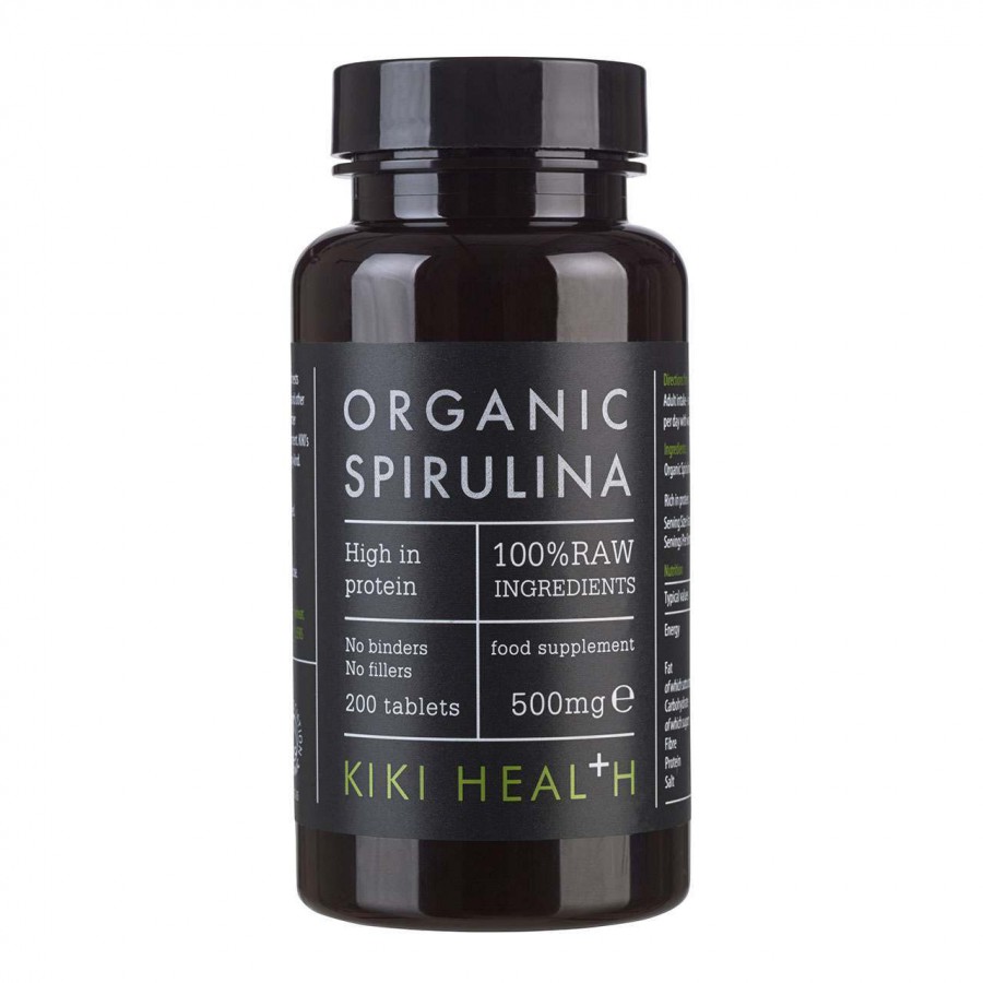 Kiki Health Organic Spirulina 200 Tablets