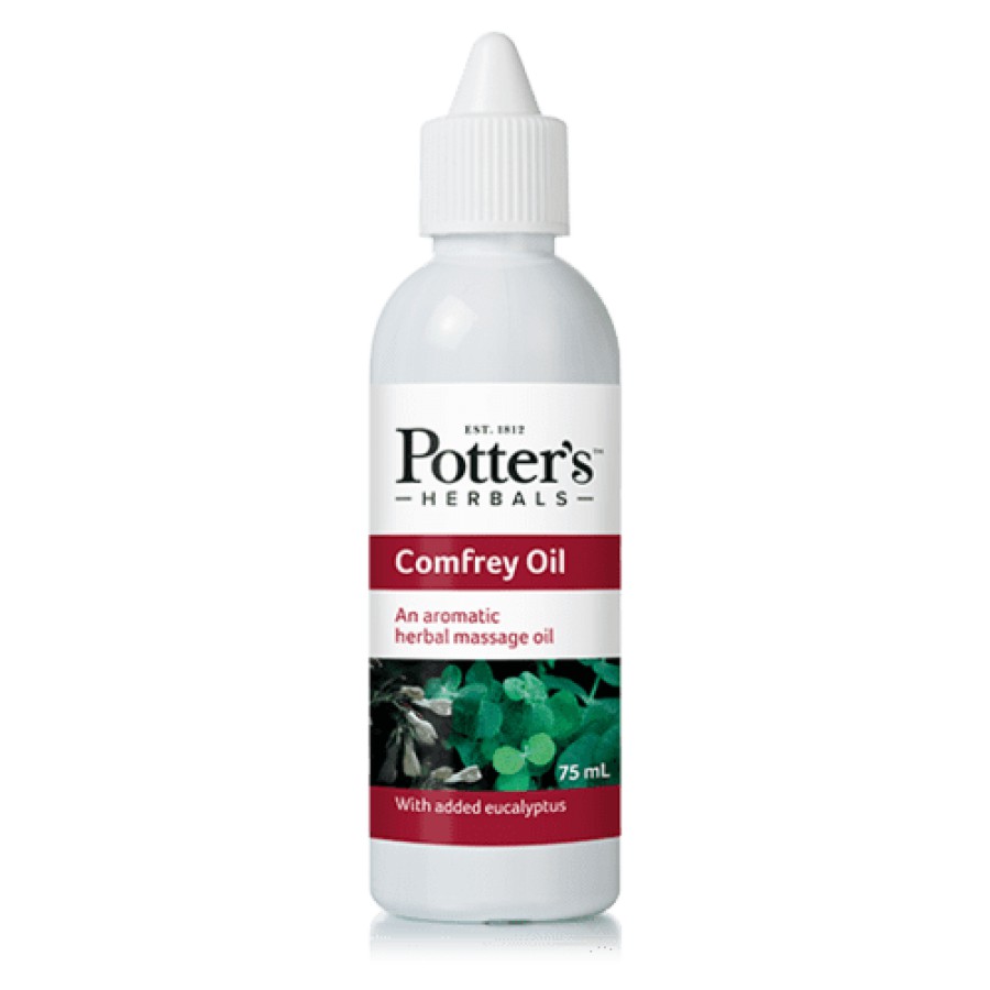 Potter's Herbals Comfrey Oil with Eucalyptus 75ml