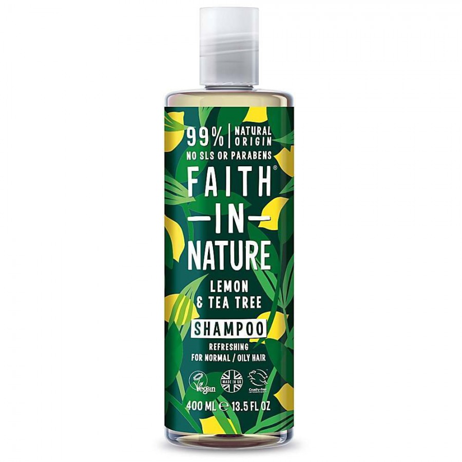 Faith in Nature Anti-Dandruff Lemon & Tea Tree Shampoo 400ml