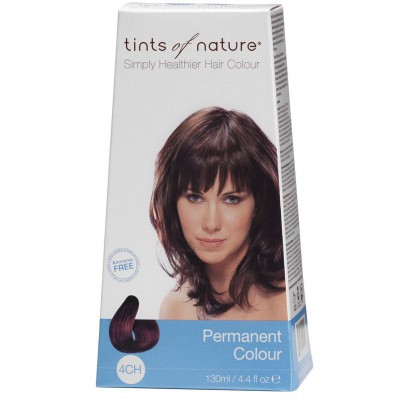 Tints of Nature Rich Chocolate Brown 4CH Permanent Colour 130ml