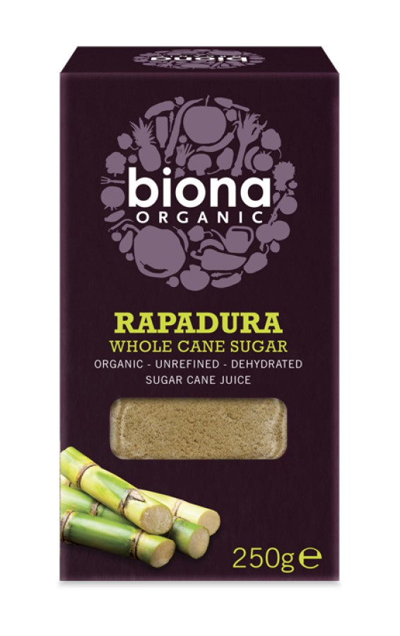 Biona Organic Rapadura Wholecane Sugar 250g