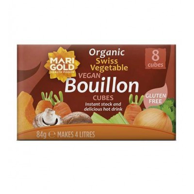 Marigold Organic Swiss Vegetable Bouillon Cubes 84g