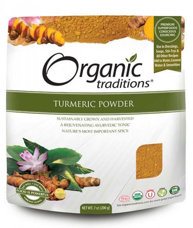 Organic Traditions Turmeric Powder 200g