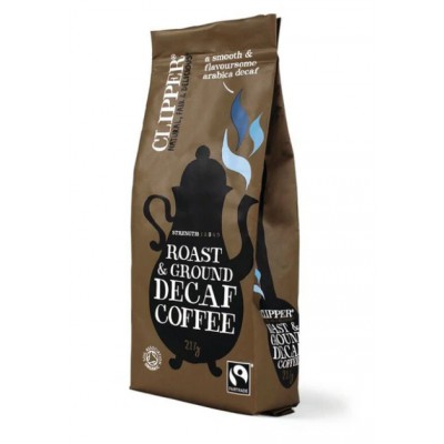 Clipper Organic Fairtrade Decaffeinated Style Roast & Ground Coffee 227g