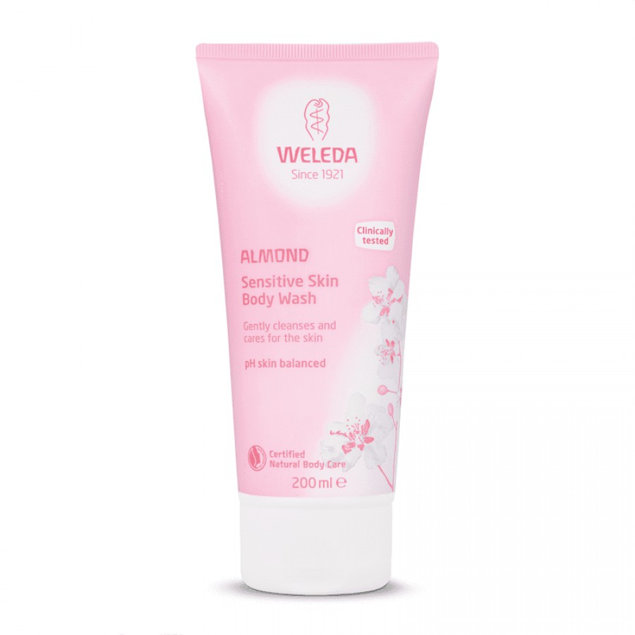 Weleda Almond Sensitive Skin Body Wash 200ml