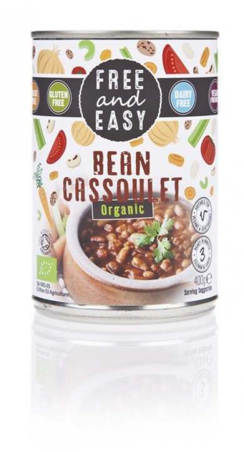 Free & Easy Free From Organic Bean Cassoulet 400g