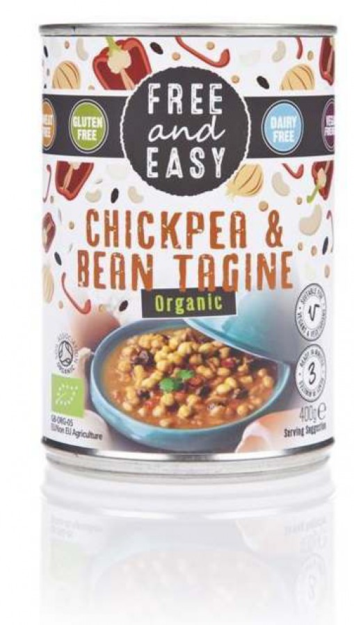 Free & Easy Free From Organic Chickpea & Bean Tagine 400g