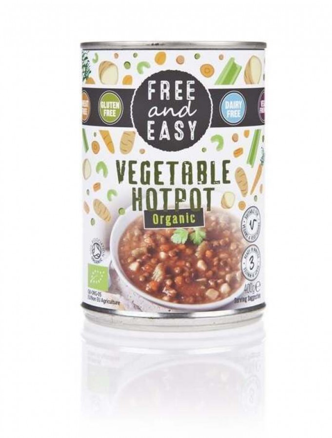 Free & Easy Free From Organic Vegetable Hotpot 400g