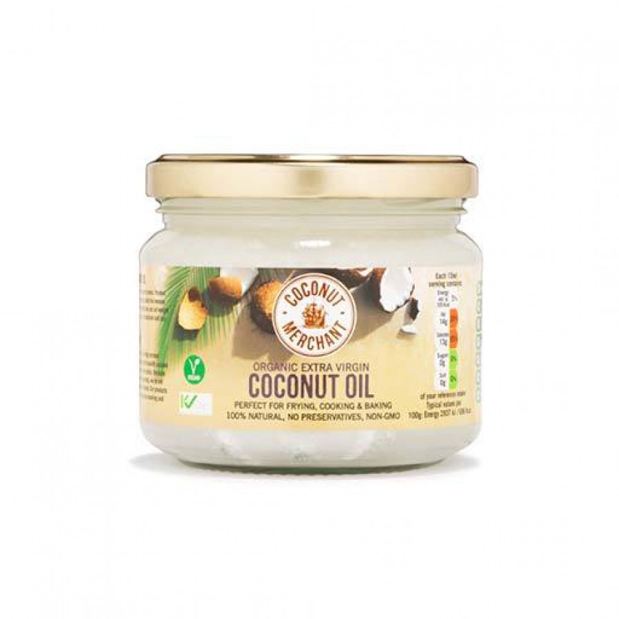 Coconut Merchant Organic Extra Virgin Coconut Oil 300ml